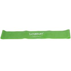LiveUp Aerobic guma posilňovacia guma 50 x 5 cm zelená