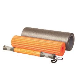 Liveup Set na jogu a masáže Yoga Roller set