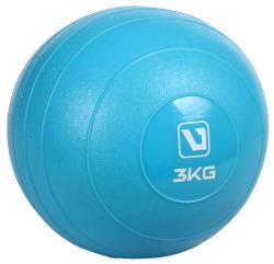 LiveUp Weight ball loptu na cvičenie modrá