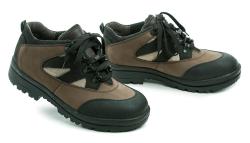 Livex 245 hnědé pánské nadměrné polobotky