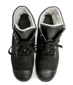 Livex 410-1 černá nubuk pánská kotníčková nadměrná obuv