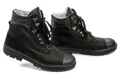 Livex 410-1 černá nubuk pánská kotníčková nadměrná obuv