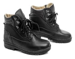 Livex 410 černá líc pánská kotníčková nadměrná obuv