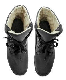 Livex 410 čierna nubuk pánska členková nadmerná obuv