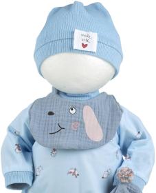Llorens Oblečenie pre bábiku bábätko New Born 40-42cm s vankúšikom M741-20