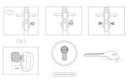 Lockin Inteligentní zámek s klávesnicí SMART LOCK G30