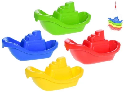 Lodička baby parník do vany set 4ks na koupání do vody