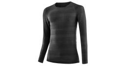 Löffler L/S TRANSTEX HYBRID 2023 čierne funkčné tričko
