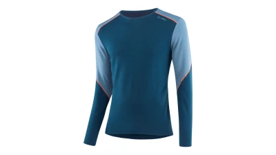 Löffler L/S TRANSTEX MERINO 2022 modré pánské funkční triko