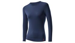 Löffler L/S TRANSTEX WARM 2023 modré dámske funkčné tričko