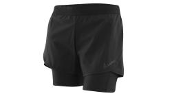 Löffler 2IN1 ASSL 2022 černé dámské kraťasy