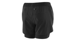 Löffler 2IN1 ASSL 2022 černé dámské kraťasy