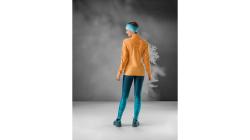 Löffler ARCTIC REW 2022 oranžová dámská mikina