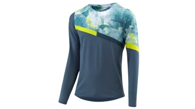 Löffler BIKE L/S MTB KEES 2022 modré pánské triko Löffler BIKE L/S MTB KEES 2022 modré pánské triko