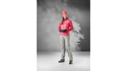 Löffler HOODED HYBRID ARCTIC PL ACTIVE 2022 růžová dámská bunda