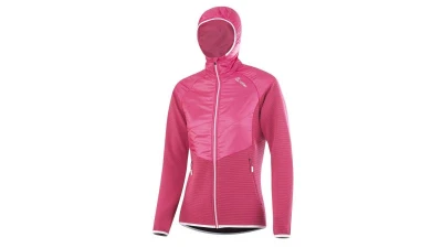 Löffler HOODED HYBRID IZZY PL ACTIVE 2022 růžová dámská bunda Löffler HOODED HYBRID IZZY PL ACTIVE 2022 růžová dámská bunda