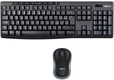 Logitech klávesnice s myší Wireless Combo MK270, DE, černá Logitech klávesnice s myší Wireless Combo MK270, DE, černá