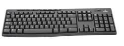 Logitech klávesnice Wireless Keyboard K270, CZ/SK, Unifying přijímač, černá Logitech klávesnice Wireless Keyboard K270, CZ/SK, Unifying přijímač, černá