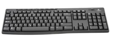 Logitech klávesnice Wireless Keyboard K270, CZ/SK, Unifying přijímač, černá Logitech klávesnice Wireless Keyboard K270, CZ/SK, Unifying přijímač, černá