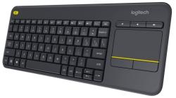 Logitech klávesnice Wireless Keyboard K400 Plus, CZ/SK, unifying přijímač, černá Logitech klávesnice Wireless Keyboard K400 Plus, CZ/SK, unifying přijímač, černá