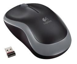 Logitech myš Wireless Mouse M185, optická, 3 tlačítka, šedá,1000dpi Logitech myš Wireless Mouse M185, optická, 3 tlačítka, šedá,1000dpi