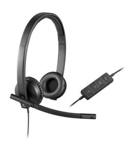 Logitech náhlavní souprava Headset H570e, černá, stereo Logitech náhlavní souprava Headset H570e, černá, stereo