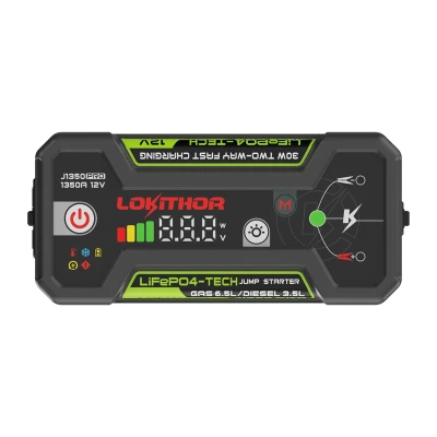 Lokithor J1350 Pro 25,6 Wh startovací zdroj