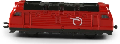 Lokomotiva červená Železniční společnost Slovensko ZSSK vlak kovový