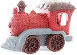 Lokomotiva plastová 25cm baby mašinka v síťce