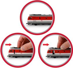 Lokomotiva ZSSK kovová zpětný chod Železniční společnost Slovensko