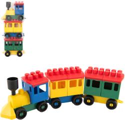 Lori 007 Vláček barevný 35cm set lokomotiva + 2 vagonky plast 7 Lori 007 Vláček barevný 35cm set lokomotiva + 2 vagonky plast 7