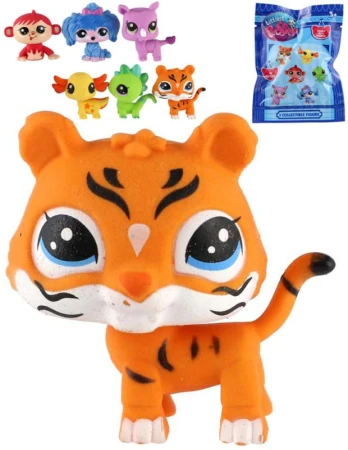 LPS Littlest Pet Shop figurka zvířátko mazací guma s překvapením