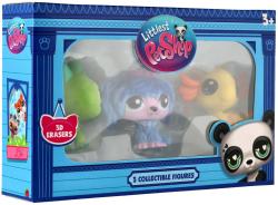 LPS Littlest Pet Shop figurka zvířátko mazací guma set 3ks