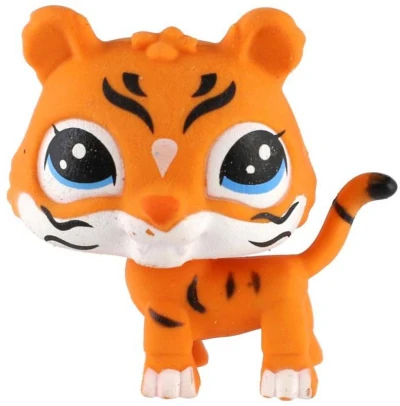 LPS Littlest Pet Shop figurka zvířátko mazací guma set 6ks