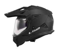 LS2 Enduro MX702 PIONEER II matná černá helma na motorku + sleva 300,- na příslušenství