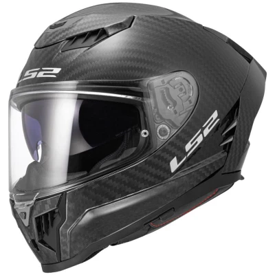 LS2 FF807 Dragon Carbon matná černá integrální helma na motorku