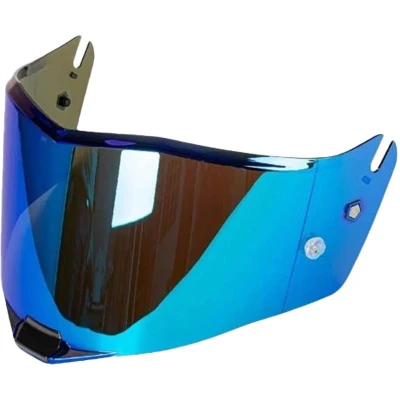 LS2 FF805 Thunder GP modré iridiové plexi pro přilbu