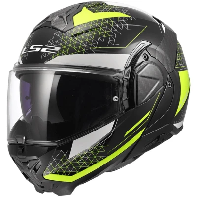 LS2 FF910 Advant II Astral fluo žlutá výklopná helma na motorku