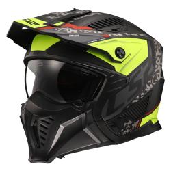 LS2 Prilba na motorku OF606 Drifter Devor čierno-fluo žltá + zľava 12 € na príslušenstvo LS2 Prilba na motorku OF606 Drifter Devor čierno-fluo žltá + zľava 12 € na príslušenstvo