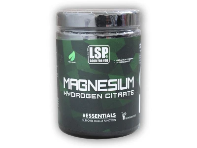 LSP Nutrition Magnesium hydrogen citrate pulver 600g LSP Nutrition Magnesium hydrogen citrate pulver 600g