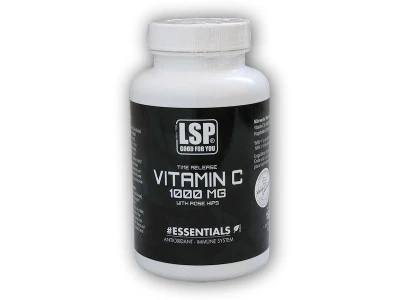 LSP Nutrition Vitamin C 1000 with rose hips 120 tablet LSP Nutrition Vitamin C 1000 with rose hips 120 tablet