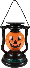 Lucerna halloween svítidlo dýně párty dekorace lampa na baterie Světlo Zvuk