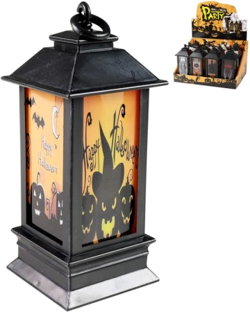 Lucerna halloween svítidlo párty dekorace lampa na baterie Světlo 4 druhy Lucerna halloween svítidlo párty dekorace lampa na baterie Světlo 4 druhy