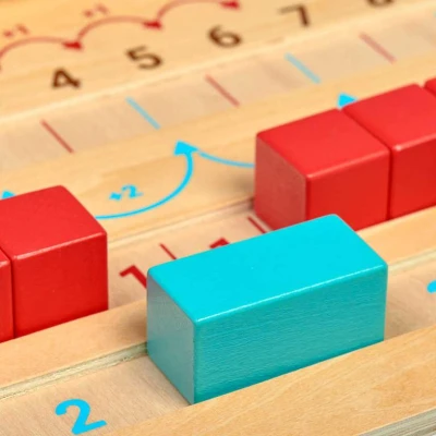 LUCY AND LEO DŘEVO Moje první matematika edukativní set počítání
