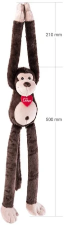 Lumpin PLYŠ Opička Coffee 70cm Hug Me (plyšová hračka)