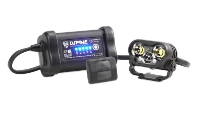 Lupine Blika R7 černé 2400 lumenů cyklistické světlo na helmu