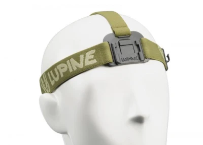 Lupine FrontClick Penta Pro/Piko/Blika/Neo olivová limited edition čelenka pro čelovky