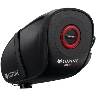 Lupine UFO International černá brašna pod sedlo s integrovaným vyjímatelným zadním světlem