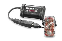 Lupine USB ONE černý adaptér na powerbanku
