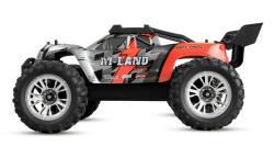 M-Land RC Truggy 48km/h 4WD 1:16 RTR červený, LED, Waterproof